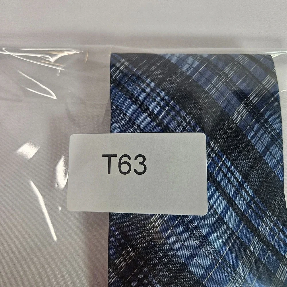 Burma Bibas Tie Mens Geometric Blue 3